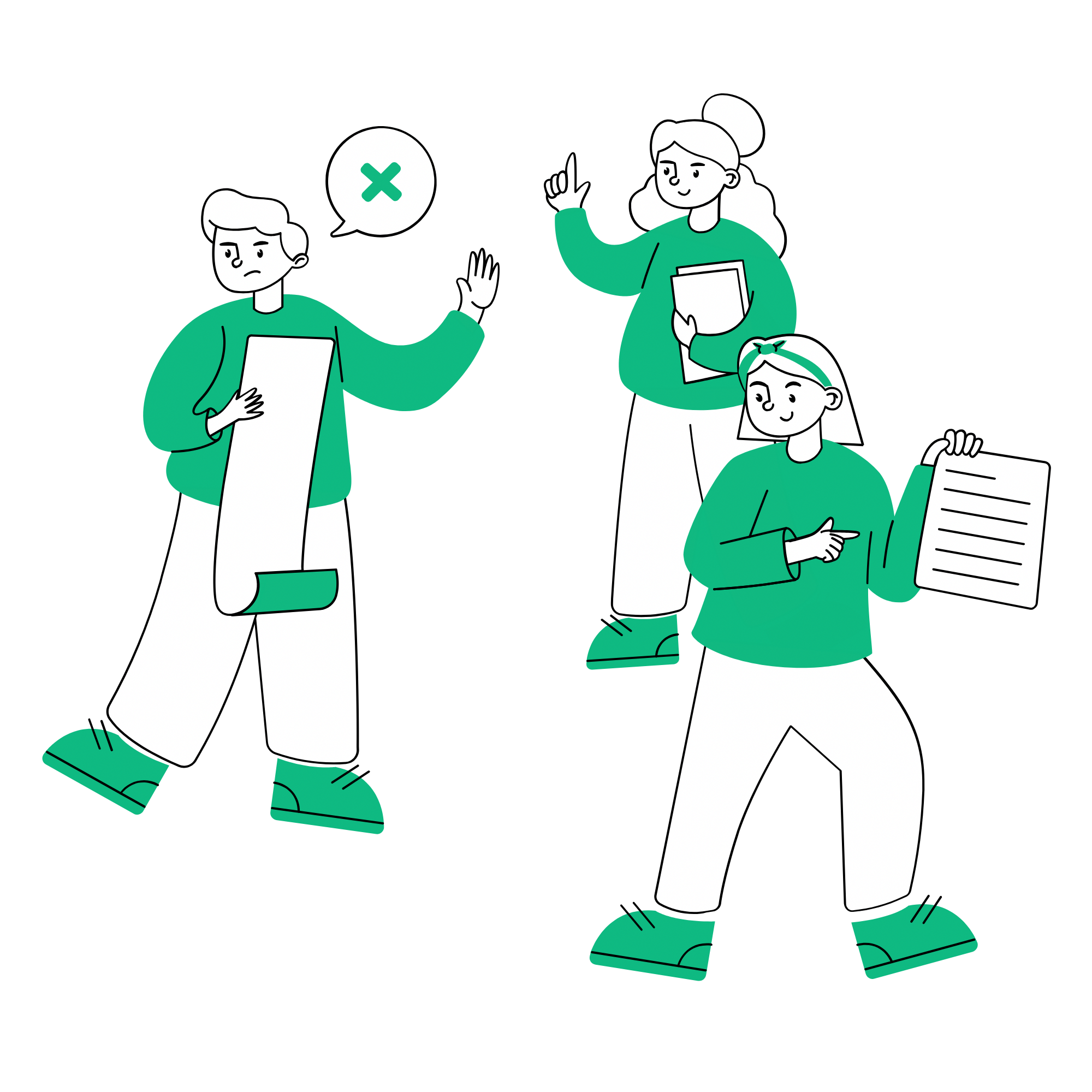 People Checking Facts